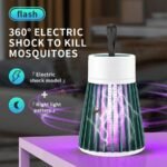 Bug Zapper USB Electric Non-Radiation LED Silent Mosquito And Insect Killer Lamp, Suitable for Indoor Killing of Mosquitoes, Flies, Small Flies, And Fruit Flies, with a Small Brush
