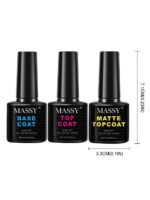 MASSY 3pcs Nail Glue Gel - Nail Gel For Press-On & Fake Nails, Super Strong Adhesive For Nail Tips, Long-Lasting, No Spill, Soak Off LED Nail Lamp Gel Nail, Perfect For Manicures - Image 2