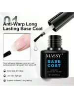 MASSY 3pcs Nail Glue Gel - Nail Gel For Press-On & Fake Nails, Super Strong Adhesive For Nail Tips, Long-Lasting, No Spill, Soak Off LED Nail Lamp Gel Nail, Perfect For Manicures - Image 3
