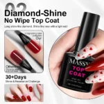 MASSY 3pcs Nail Glue Gel - Nail Gel For Press-On & Fake Nails, Super Strong Adhesive For Nail Tips, Long-Lasting, No Spill, Soak Off LED Nail Lamp Gel Nail, Perfect For Manicures - Image 4