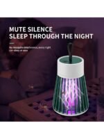 Bug Zapper USB Electric Non-Radiation LED Silent Mosquito And Insect Killer Lamp, Suitable for Indoor Killing of Mosquitoes, Flies, Small Flies, And Fruit Flies, with a Small Brush - Image 4