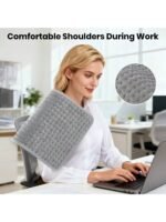 Electric Heating Pad 12''x24'' -9-Level Temperature Control, Speed Timed Portable Home Waist And Neck Protection, Soft Flannel Electric Blanket Suitable For The Back, Neck, Shoulders, Knees, Arms And Legs, Please do not fold the electric blanket and be sure to ensure the controller has adequate ventilation. - Image 3