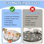 2 In 1 Simulated Interactive Hunting Cat Lover And Cat Mom Love Toy, Automatic Rolling Ball Toys Interactive Cat Lover And Cat Mom Love Toys Ball Fast Rolling In Pouch, Motion Activated Cat Lover And Cat Mom Love Toys For Bored Indoor Adult Cat Lover And Cat Mom Loves (Orange) - Image 6