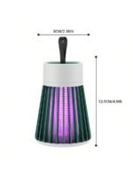 Bug Zapper USB Electric Non-Radiation LED Silent Mosquito And Insect Killer Lamp, Suitable for Indoor Killing of Mosquitoes, Flies, Small Flies, And Fruit Flies, with a Small Brush - Image 7