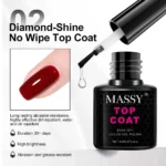 MASSY 3pcs Nail Glue Gel - Nail Gel For Press-On & Fake Nails, Super Strong Adhesive For Nail Tips, Long-Lasting, No Spill, Soak Off LED Nail Lamp Gel Nail, Perfect For Manicures - Image 8