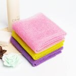 3 Pieces African Exfoliating Net, Colorful African Net Cloth, Long African Net Sponge Body Scrubber For Use In Shower, Bath Shower Wash Cloth Great For Skin Smoother Daily Use (Pink, Purple, Yellow) - Image 3
