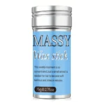 Massy Hair Control Wax Stick Set: Smooth Bar For Taming Frizz, Edge Brush & Rat Tail Comb For Styling Loose Curls - Non-Greasy Hair Styling Product, Suitable For All Hair Types - Image 2