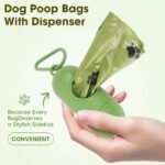 Pet Waste Bags - Bags For Dog Poop Picking Up And Cat Cleaning - Strong Leak-proof, Portable, And Convenient With 1 Free Storage Box For Walks And Household Cleaning Supplies EPI Waste Bag. 5Rolls/10Rolls/20Rolls - Image 2