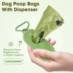 Pet Waste Bags - Bags For Dog Poop Picking Up And Cat Cleaning - Strong Leak-proof, Portable, And Convenient With 1 Free Storage Box For Walks And Household Cleaning Supplies EPI Waste Bag. 5Rolls/10Rolls/20Rolls - Image 3