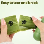 Pet Waste Bags - Bags For Dog Poop Picking Up And Cat Cleaning - Strong Leak-proof, Portable, And Convenient With 1 Free Storage Box For Walks And Household Cleaning Supplies EPI Waste Bag. 5Rolls/10Rolls/20Rolls - Image 9