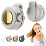 Portable Silent Mini Bladeless Electric Fan, Clip On Fan For Shirt, 3 Speeds Hands-Free Neck Fan,Suitable For Outdoor & Travel & Office, Travel Accessories, Gift