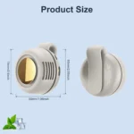 Portable Silent Mini Bladeless Electric Fan, Clip On Fan For Shirt, 3 Speeds Hands-Free Neck Fan,Suitable For Outdoor & Travel & Office, Travel Accessories, Gift - Image 4