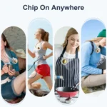 Portable Silent Mini Bladeless Electric Fan, Clip On Fan For Shirt, 3 Speeds Hands-Free Neck Fan,Suitable For Outdoor & Travel & Office, Travel Accessories, Gift - Image 7
