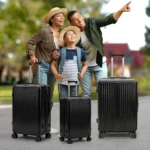 Luggage 3 Piece Sets, Hard Shell Lightweight Carry On Suitcase With Spinner Wheels Travel Set For Men Women (20/24/28) - Image 2